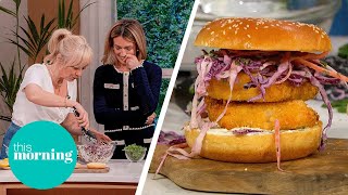 Crunchy Fish Burgers Made In 20 Minutes With Clodagh McKenna | This Morning