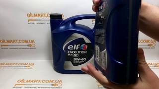 Моторное масло Elf EVOLUTION 900 NF 5W-40 - Внешний вид Оригинальной Упаковки.