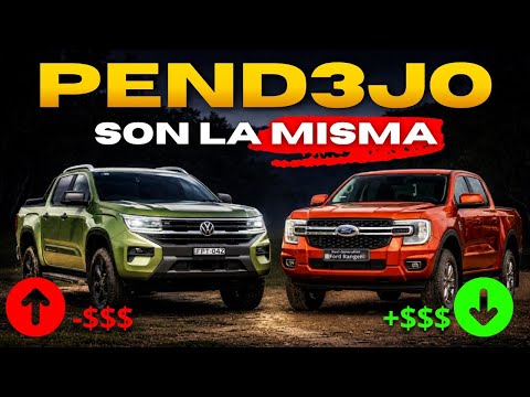 Pickups IDÉNTICAS con PRECIOS DIFERENTES: El ENGAÑO de las MARCAS en 2026