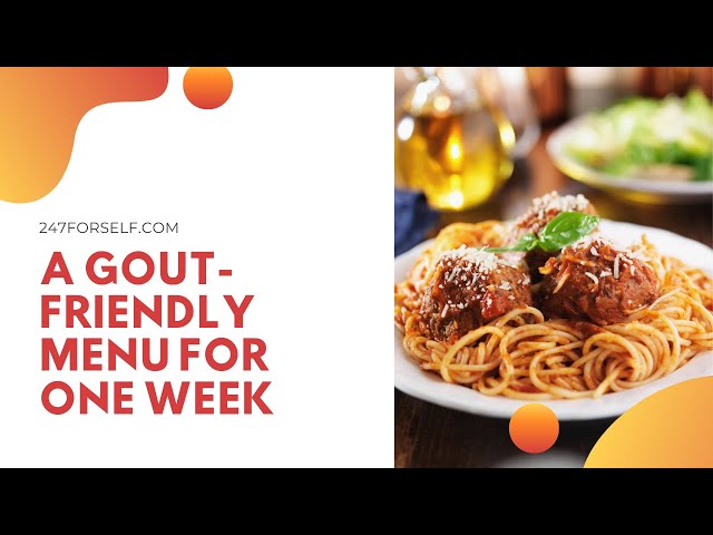 Gout Diet - A Gout-Friendly Menu For One Week - Youtube