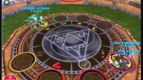 Wizard101  pvp storm vs ice archmage