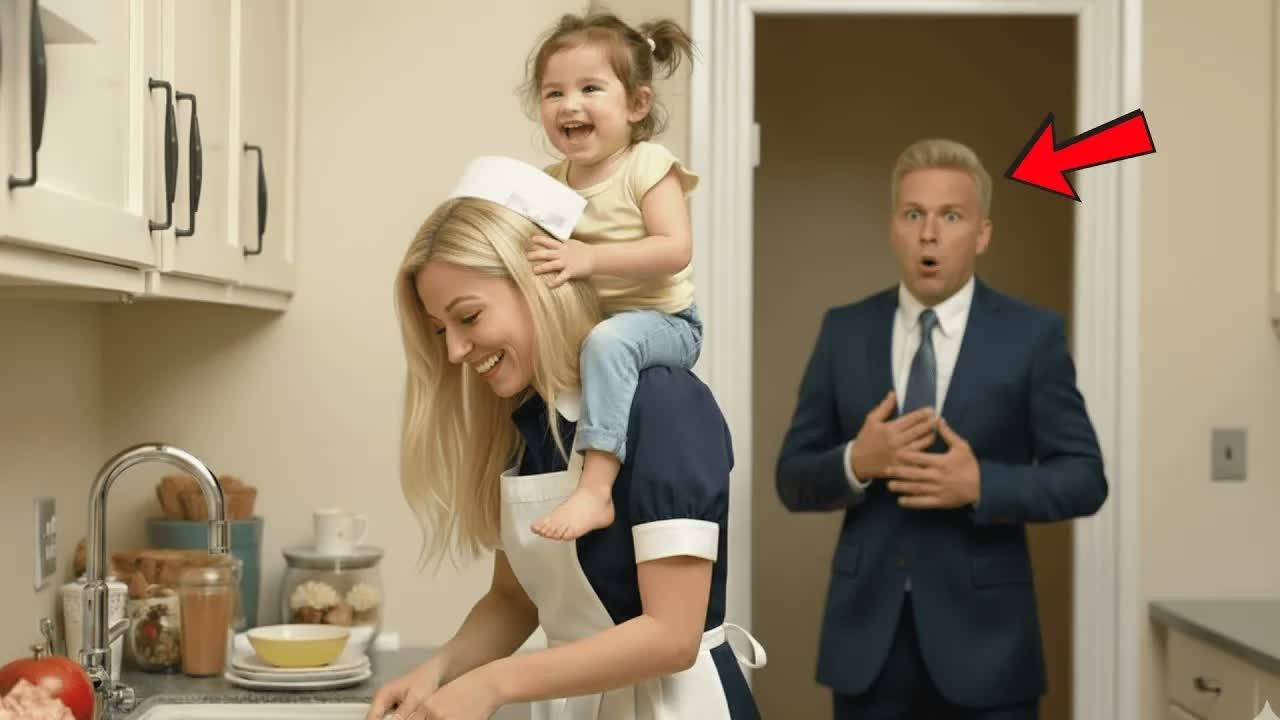 Millionär Kommt Früher Nach Hause — Und Wird Fast Ohnmächtig Bei Dem, Was Er Sieht