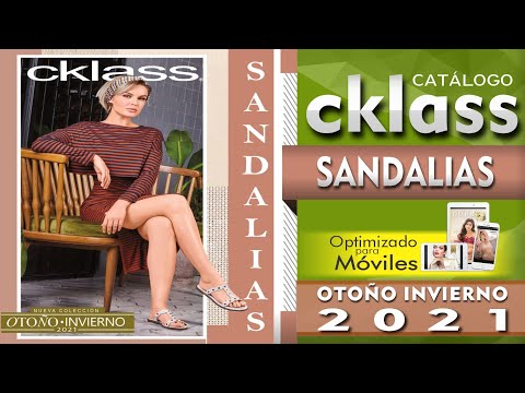 CATÁLOGO CKLASS SANDALIAS OTOÑO INVIERNO 2021 - YouTube