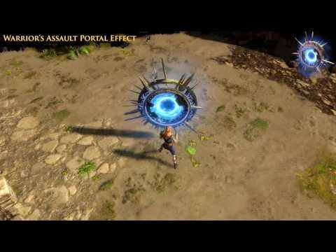 Path of Exile - Warrior's Assault Portal Effect