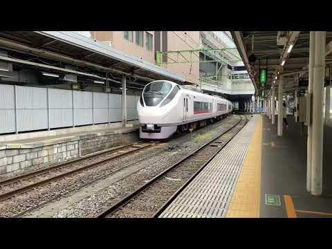 E657系 回送電車発車 仙台駅