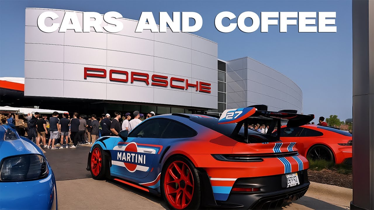 PORSCHE EXCHANGE - Cars and Coffee - June 8, 2025