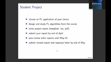 CS-E4740 Federated Learning - Course Outline