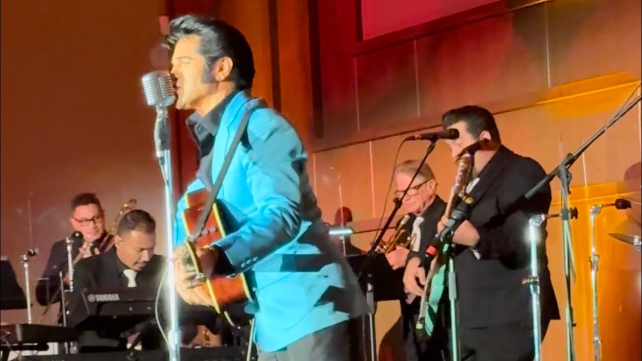 Dean Z - Blue Suede Shoes 121623 - SHM Does Elvis Concert Experience