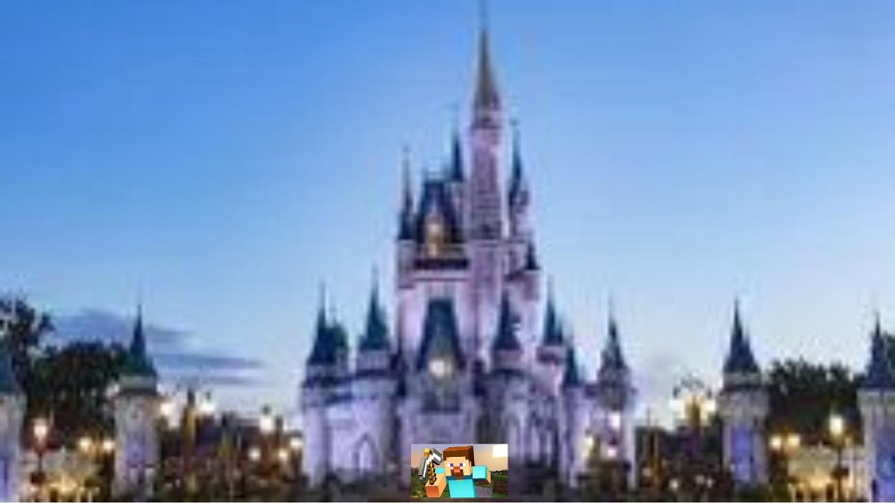 Disney world in Minecraft