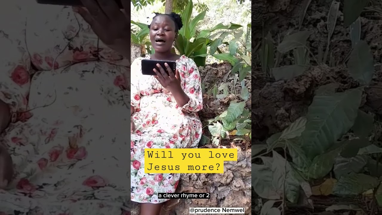 Will You Love Jesus More? 