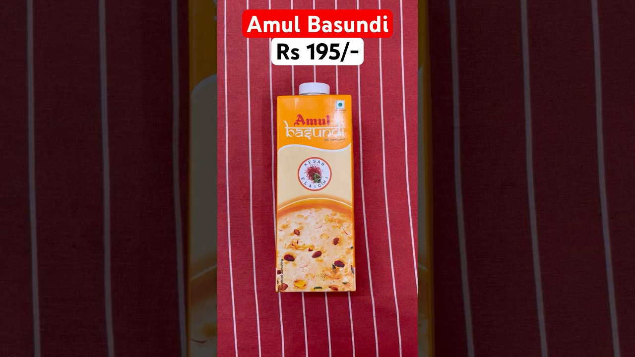 Amul Basundi in Dmart 