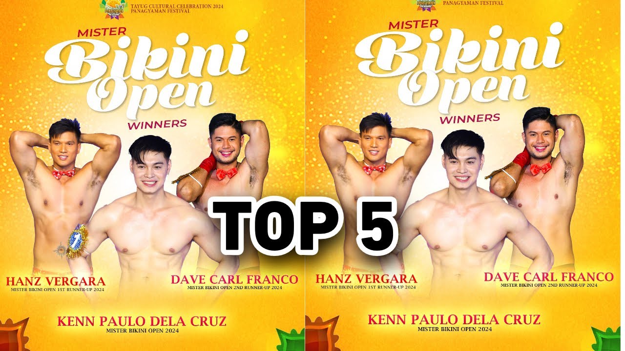 TOP 5 - Bikini Open 2024 LGU TAYUG PANGGASINAN