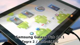 Samsung Galaxy Tab 10.1 (Android 3.0) HandsOn - Cebit 2011