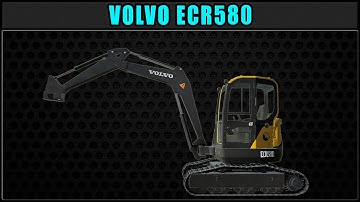 Volvo ECR580 🧰 Logging Mods 2019 🧰 ✔ Farming Simulator ✔ FDR Logging