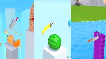 Almost Cut | Slice Master | Slice It - All Levels Gameplay Android, iOS