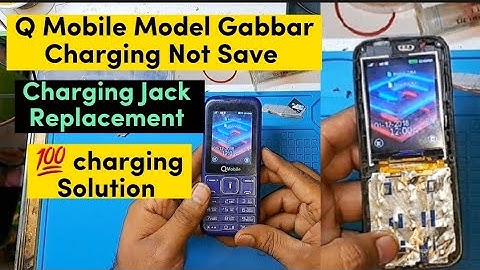 Q Mobile Model Gabbar Charging Jack Replacement || Charging Not Save Solution || Ahmad Mobile Tech