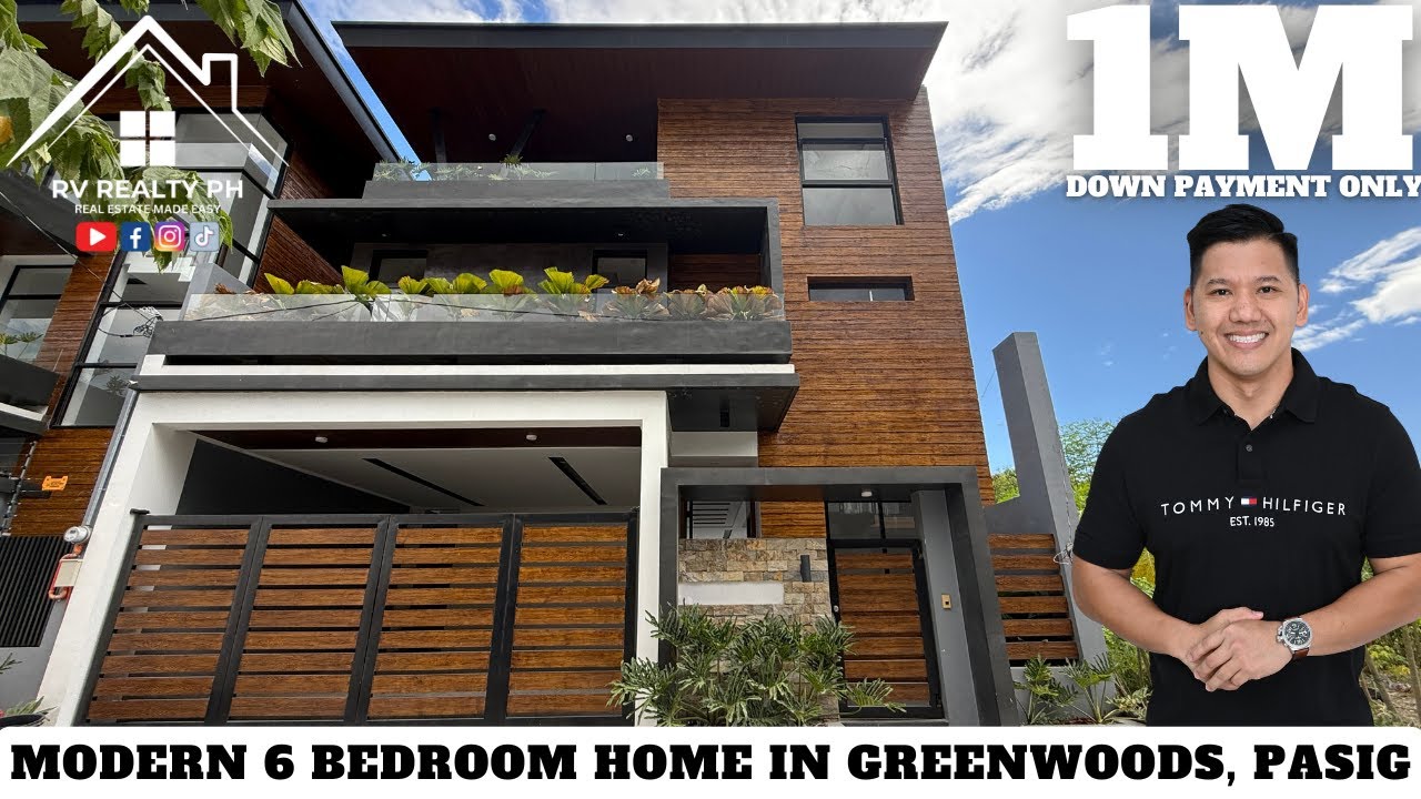 SOLD: House Tour 49: Modern 6 Bedroom Home in Greenwoods! ₱1M DOWN PAYMENT ONLY‼️