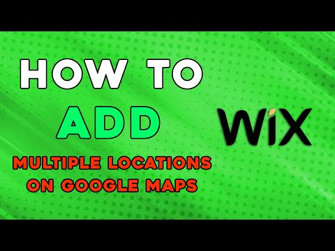 How To Add Multiple Locations On WIX Google Maps (Quick and Easy)