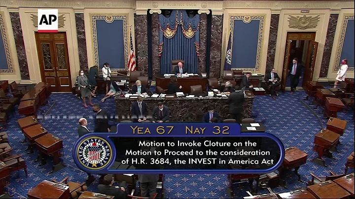 Senate advances bipartisan infrastructure deal