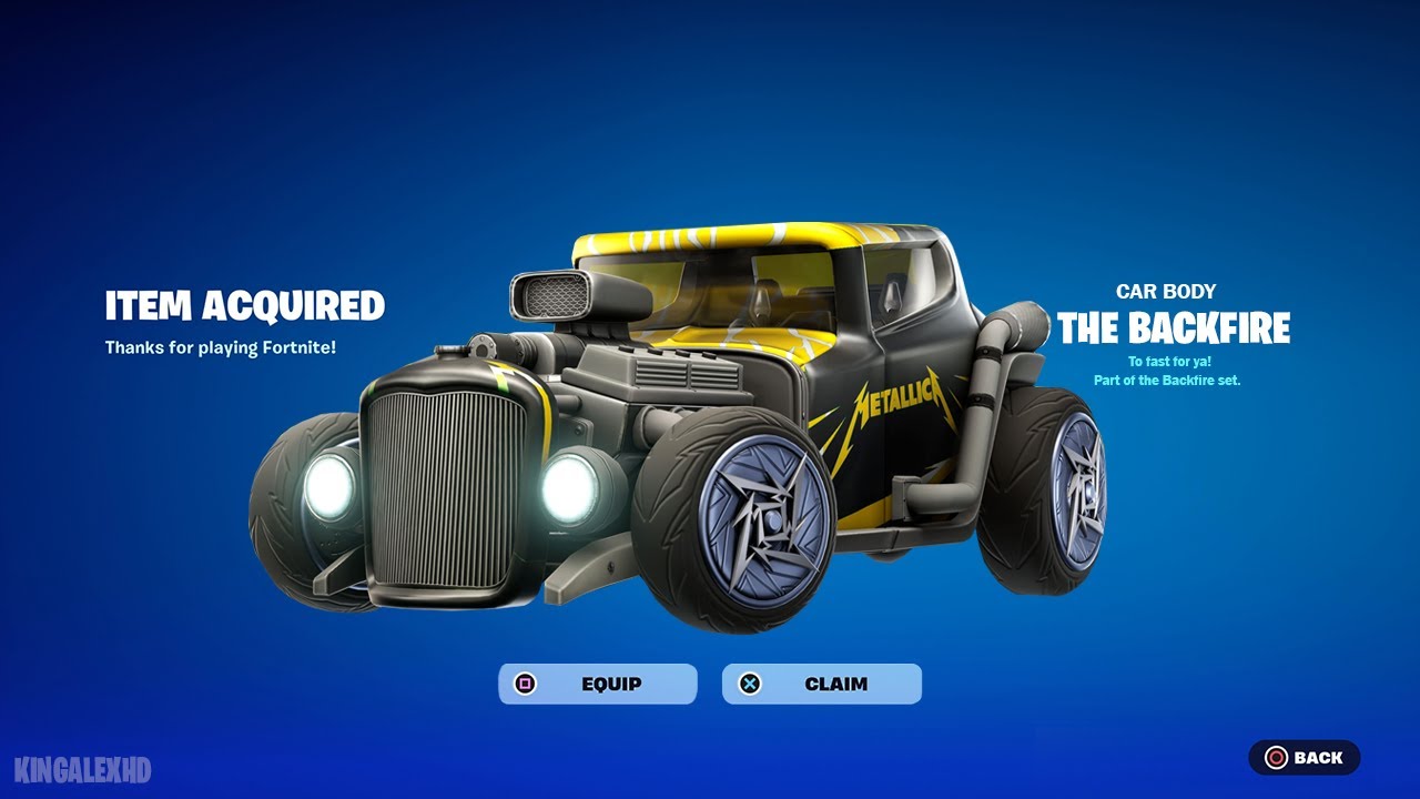 How To Get The Backfire Car Body NOW FREE In Fortnite (Unlocked The