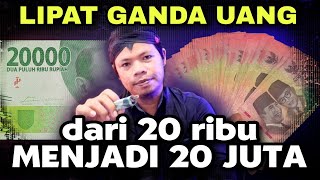 Doa melipat ganda kan uang - 20 ribu menjadi 20 juta ‼️