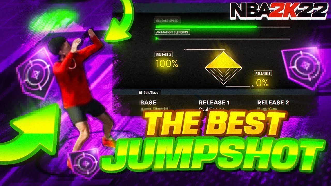 BEST JUMPSHOT FOR EVERY BUILD IN NBA 2K22 NEXT GEN AFTER PATCH 1 100 GREENS YouTube