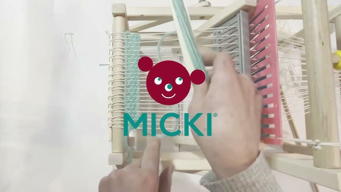 LAVIEVERT Wooden Multi-Craft Weaving Loom DIY Hand-Knitting Weaving Machine  Intellectual Toys for Kids