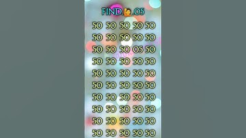 👉 05 #tranding #quiz #ढूंढो #find the odd number #puzzle #mathematics #iqtest #shorts #viral 🤷