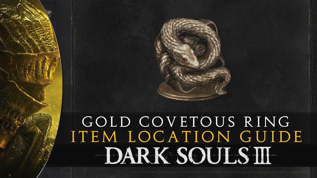knoflook Kiezelsteen excuus Dark Souls 3 - Covetous Gold Serpent Ring - Location Guide - YouTube