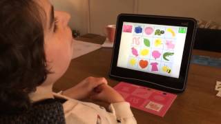 Marilou Wiertz Nr.70 Sorteert Kleuren Met Tobii Communicator