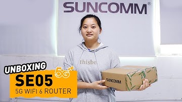 SUNCOMM High-end home router out of the box#5grouter #5g #5goutdoorrouter #5gcpe #5gfwa #camping