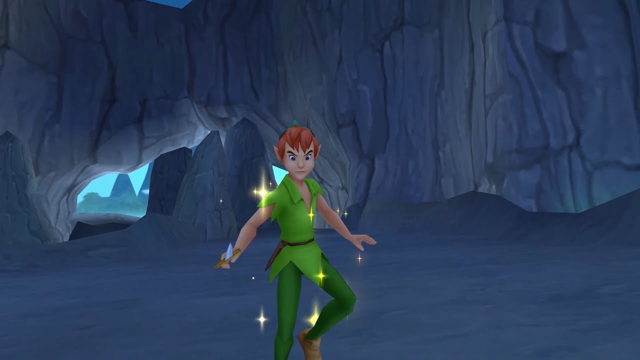 Kingdom Hearts Birth by Sleep - Peter Pan Boss Fight 1080p (Terra)