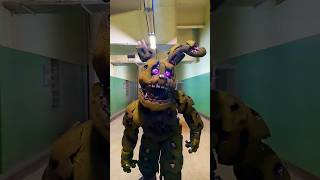 Springtrap Cosplay In Under Ground Facility