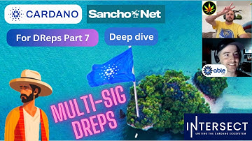 Create a multi-signature DReps - SanchoNet deep dive part 7