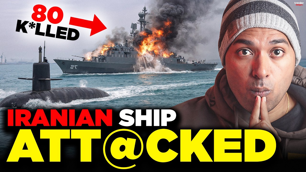 🚨 IRANIAN SHIP ATT@CKED IN INDIAN OCEAN | IRAN'S Nucle@r Secret Massive Escalation in Qatar| VR Raja