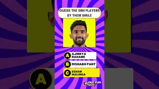 Guess SRH Players By His Smile #ipl #cricket #patcummins