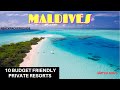 10 budget friendly resorts in Maldives.