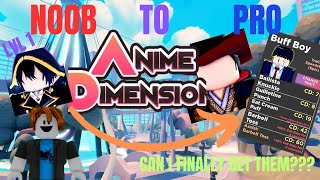 Finally, the grind pays off. Noob to Pro Pt. 7 (Roblox Anime Dimensions)