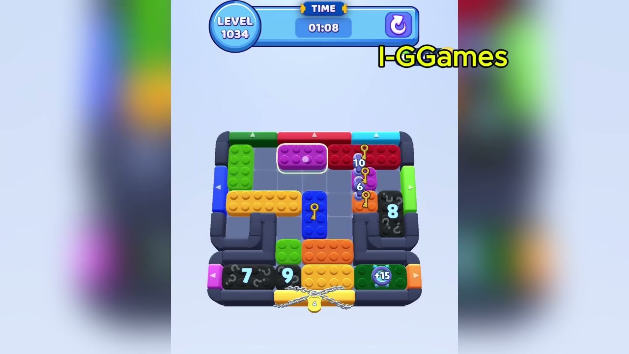 マム確認ページ Color Block Jam Level 1034 - YouTube