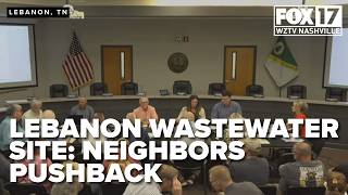 Neighbors push back as new Lebanon wastewater site search continues