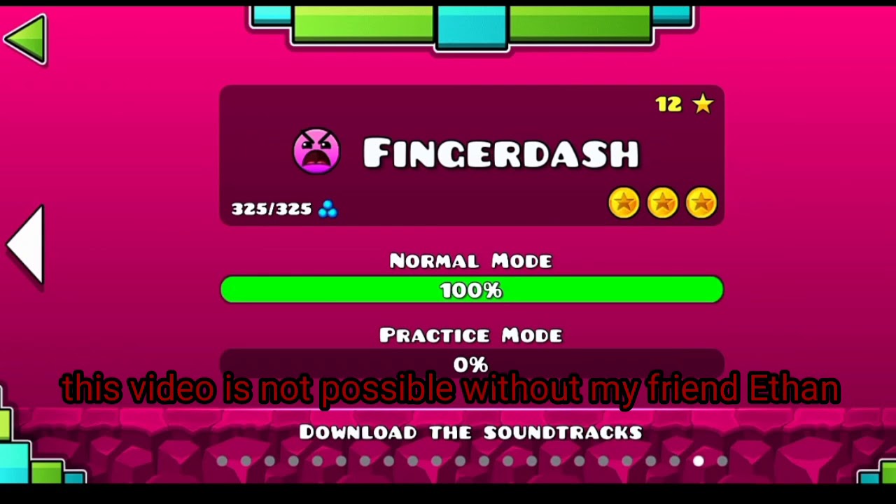 Fingerdah all coins {shoutout to ethan}[Geometry dash](RGL) - YouTube