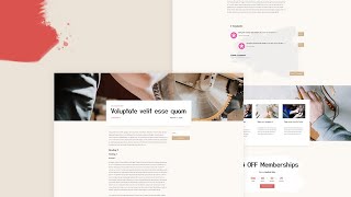 Download a FREE Blog Post Template for Divi's Craft School Layout Pack