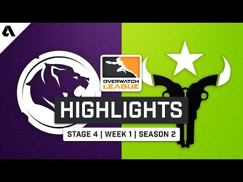 Los Angeles Gladiators vs. Houston Outlaws | Stage 4 Week 1 Day 3 - Overwatch League S2 Highlights