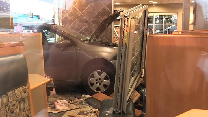 Car drives through Culver's restaurant, injuring 4 customers