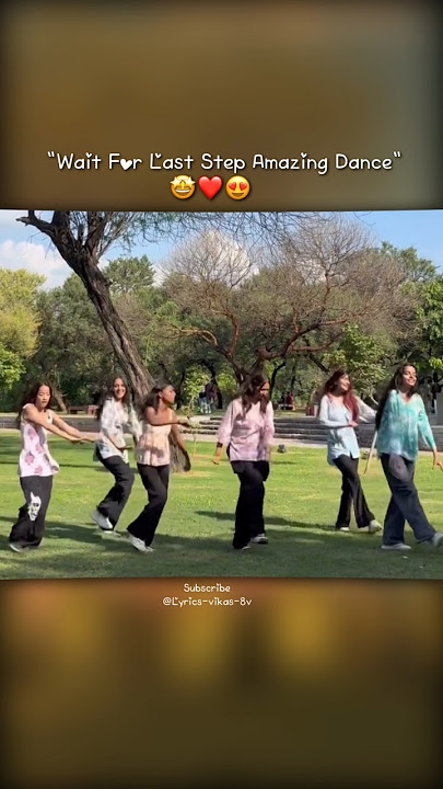 Kashmir Main Tu Kanyakumari 🎀 || Girls Group Dance || Whatsapp (Lyrics) Status ||