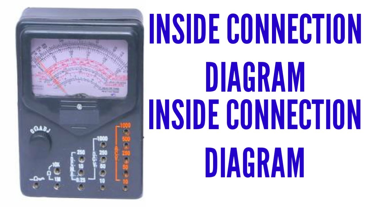 Analog multimeter inner diagram - YouTube