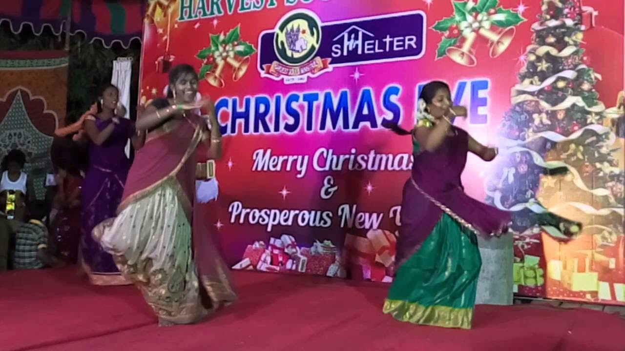 Tamil christmas dance manavalen varaporaru