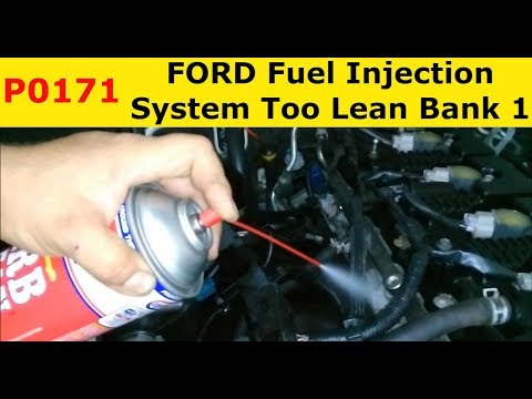 P0171 FORD   Fuel Injection System Too Lean Bank 1