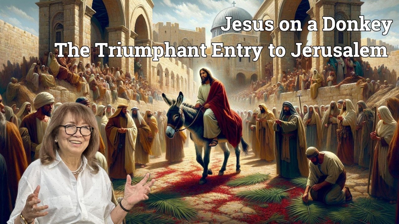 Jesus on a Donkey - The Triumphant Entry to Jerusalem - 03/29/2026 by Erlinda Cruz