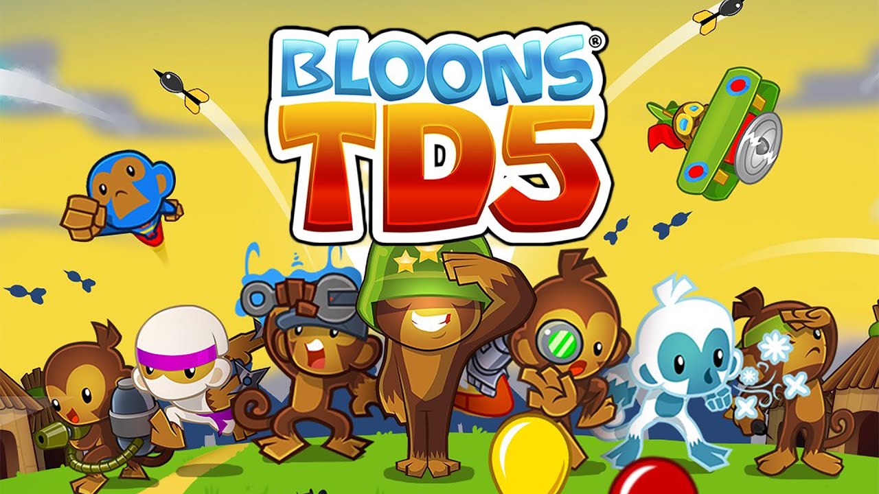 Bloons Tower Defense 5 (part 1) | Monkey vs Balloon - YouTube